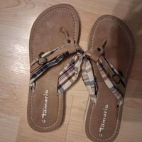 Tamaris Zehentrenner Gr. 41 Sandalen Schuhe Hessen - Schaafheim Vorschau