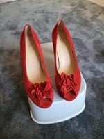Rote High Heels von Gabor, sieht aus wie neu Wuppertal - Barmen Vorschau