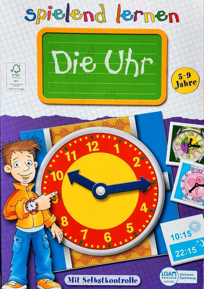Spielend lernen DIE UHR Kindergarten Schule in Bad Ditzenbach
