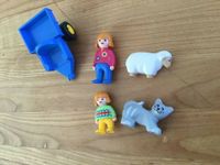 Playmobil Figuren Bauernhof, Kutsche mit Katze und Schaf Bayern - Starnberg Vorschau