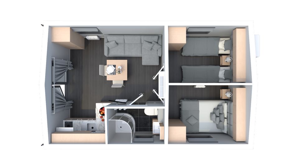 Seechalets / Tinyhaus / Mobilheim / Tinyhouse in Mertingen