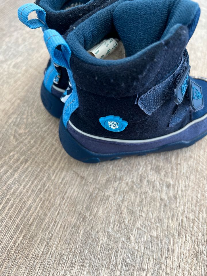 Affenzahn Winter Schuhe Stiefel Barfußschuhe Kind 24 Barfuß in Harrislee