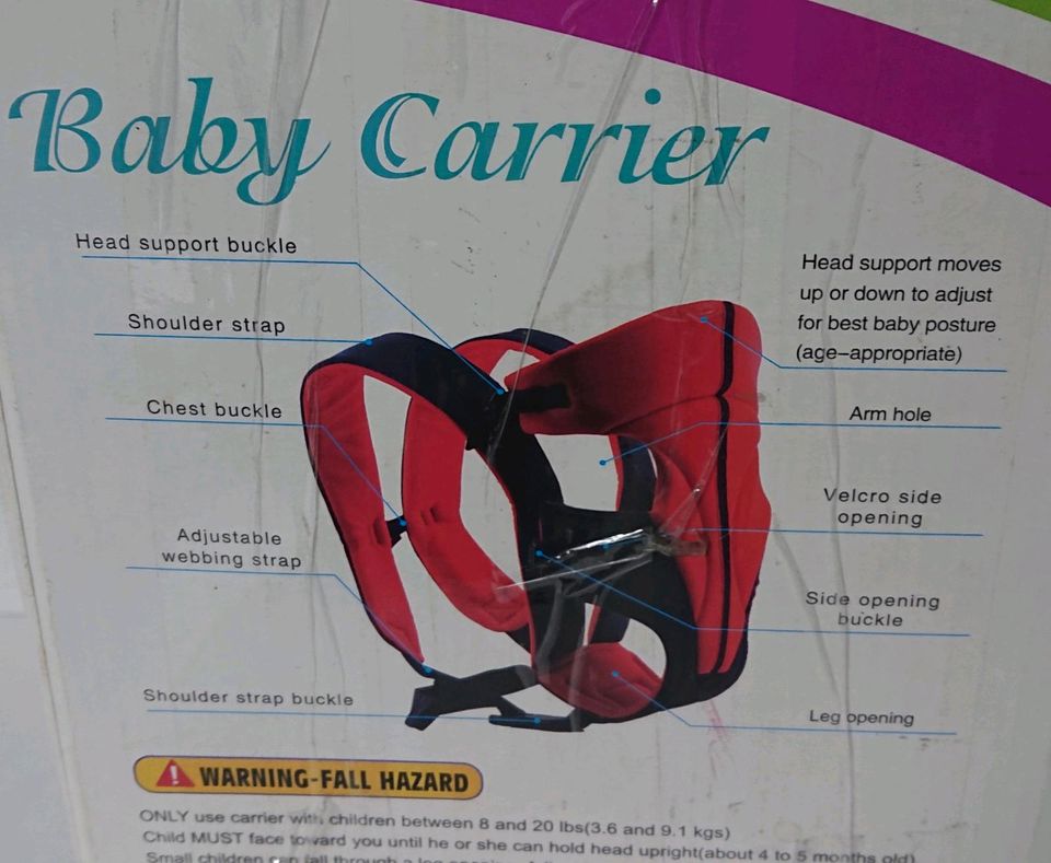 Babytrage Baby-Carrier 3in1 in Sonneberg