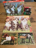 Puzzle Katzen 100 Teile und 2 Pferde Puzzle 54 Teile Düsseldorf - Lichtenbroich Vorschau