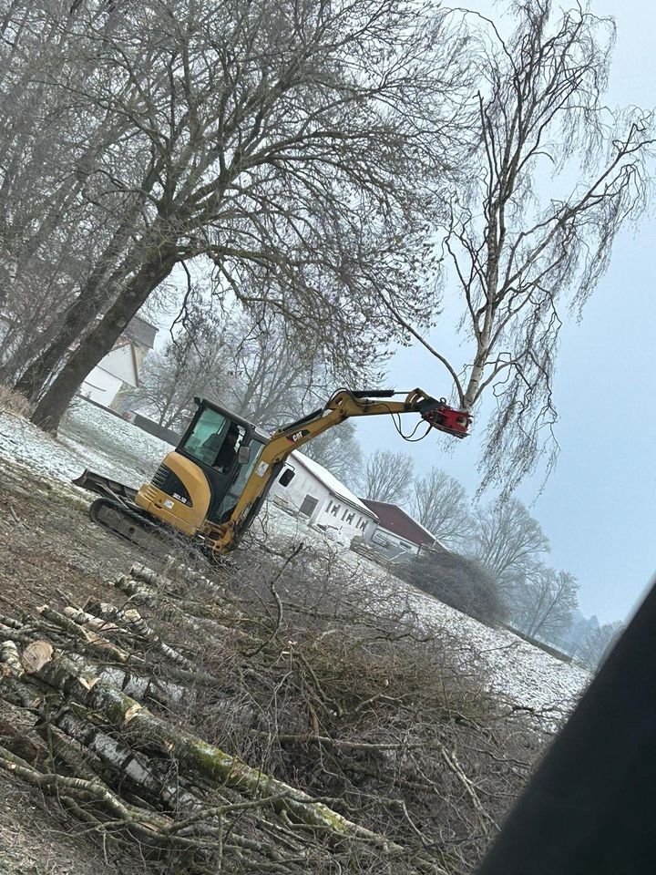 Baggerarbeiten in Velden