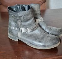 Remonte Damen Stiefelette Boots Gr. 40 Grau Retro Vintage Biker Bayern - Memmingen Vorschau