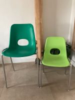 Stuhl Stühle grüne kunststoffschale chromgestell Niedersachsen - Bösel Vorschau