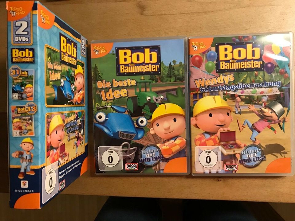 Bob der Baumeister, 2 DVDs 31+33, 10 Geschichten in Stuttgart