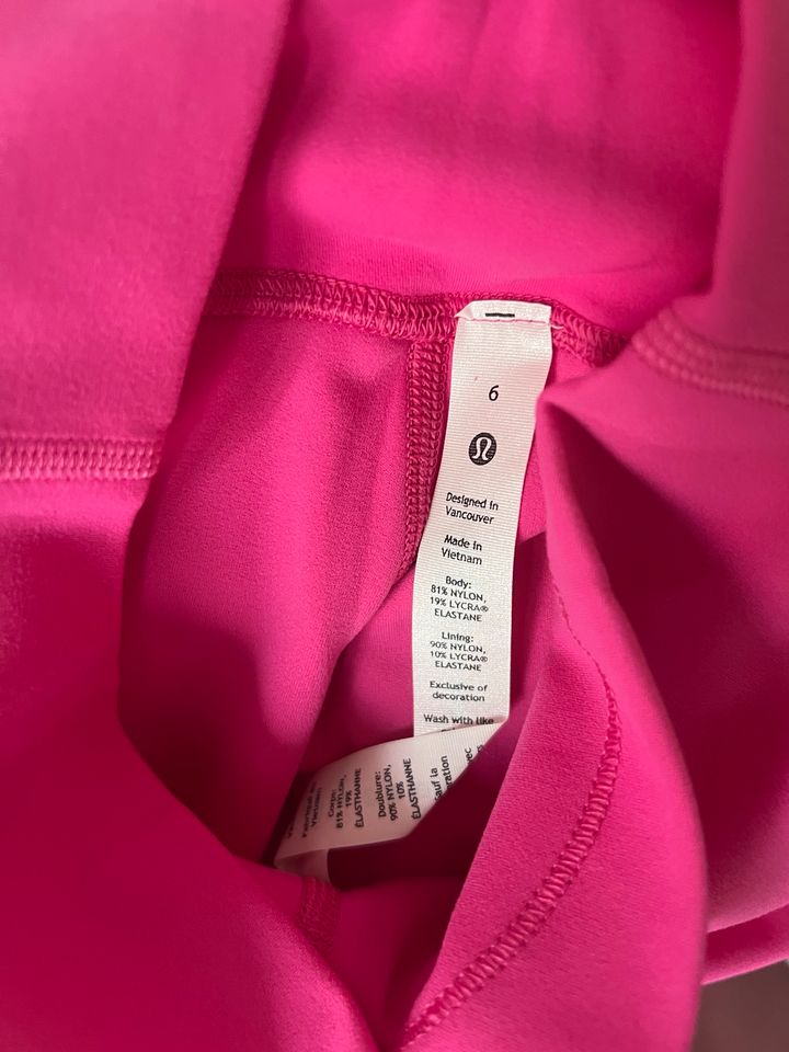 Lululemon Align HR Short / pants  8“ - Gr.6 pink Rosa in München