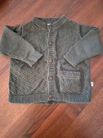 Sehr schöne Strickjacke dunkelgrün neuwertig! WHEAT Gr.74 München - Maxvorstadt Vorschau