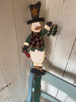 Nostalgie Weihnachtsdeko Deko Advent Schneemann Holz Stecker Sachsen-Anhalt - Arnstein Vorschau