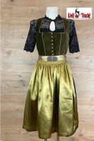 Samtdirndl grün Gr. 32 34 36 38 40 42 44 46 48 50 Bayern - Zwiesel Vorschau