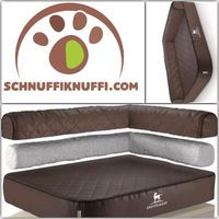 Knuffelwuff Orth. Eck Hundebett Winslow braun Rechts L-XXXL Hessen - Calden Vorschau