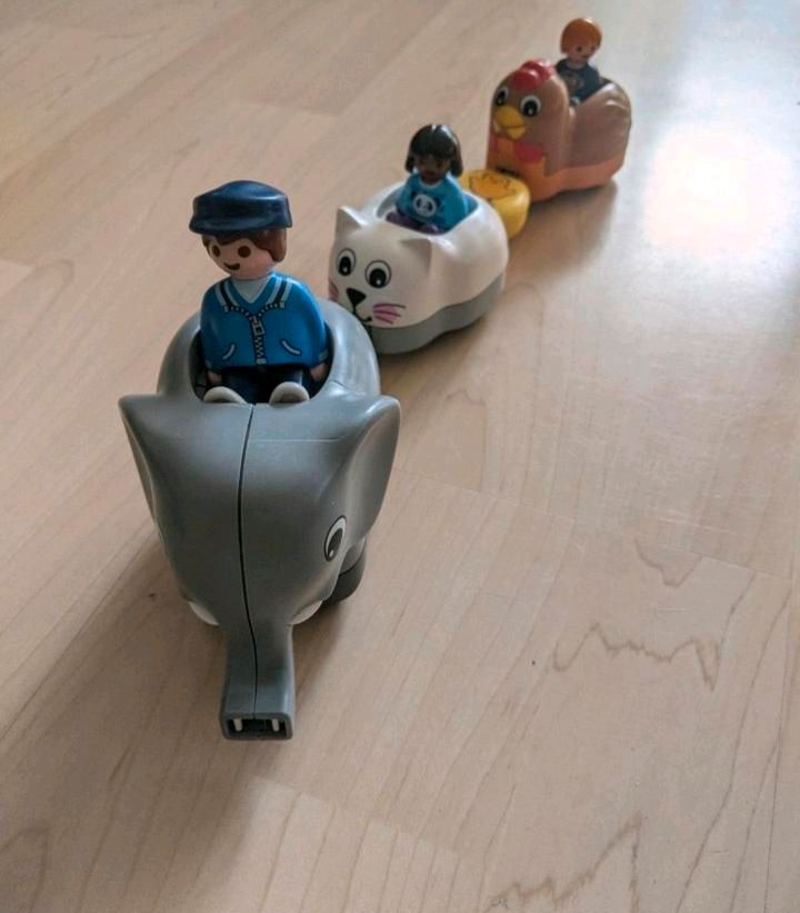 Playmobil 123 Tierzug *kaum bespielt in Kösching