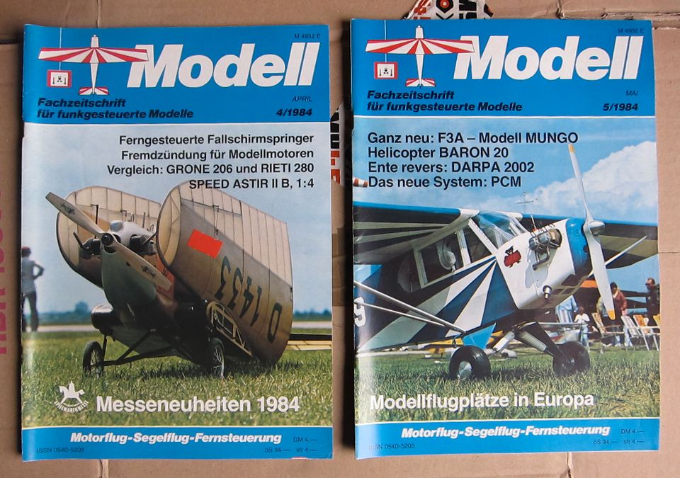 18 FMT Flug Modell Technik 1984/85/86/95 nicht komplett/gebraucht in Fahrenzhausen