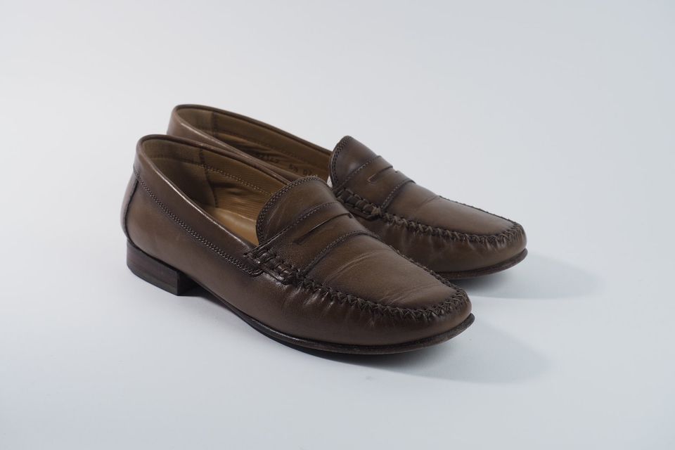 Sioux Damen-Mokassins "Carana", Gr. 39, Leder, cognac, Slipper in Dortmund