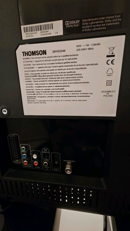 2x TV Samsung Thomson 26 Zoll voll funktionsfähig in Tauberbischofsheim