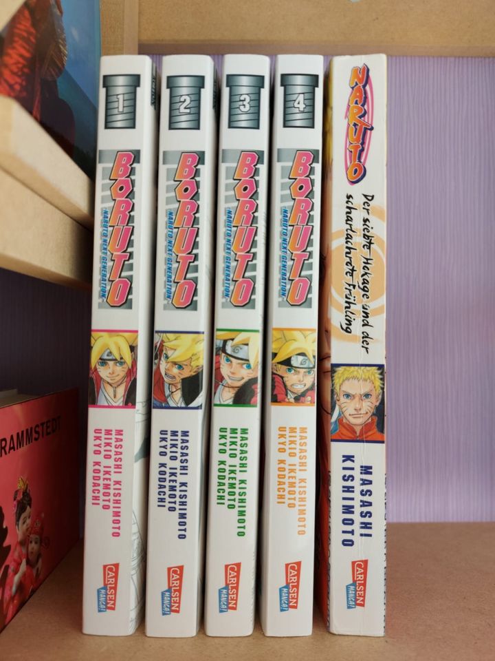 Manga Boruto: Naruto next Generation 1-4 + Naruto Extraband in Altenkirchen