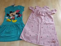 Kleid Disney Micky Minnie türkis Takko Blumen rosa 128 134 NEU Hessen - Florstadt Vorschau