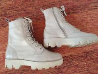 MOP Sommerstiefel Stiefelette Boot Plateau creme weiß Gr 38 Bayern - Rosenheim Vorschau