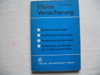 Meine Versicherung (DDR Broschüre) Sachsen - Zwickau Vorschau