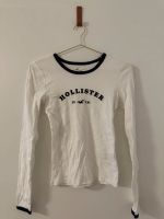 Langarm T-Shirt Hollister weiß Baden-Württemberg - Eppingen Vorschau