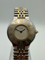 Cartier 21 Damenuhr Stahl/Gold 31,5mm Quartz 123000P Papiere 1994 Nordrhein-Westfalen - Herford Vorschau