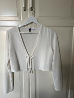 H&M Bolero Jacke Gr.L wollweiß Sachsen-Anhalt - Genthin Vorschau