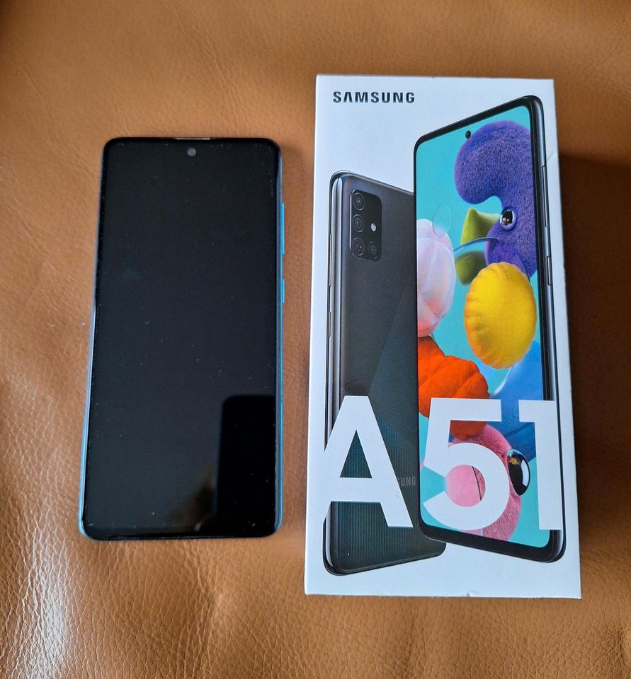 Samsung Galaxy A51 türkis, Top Zustand in Hückelhoven