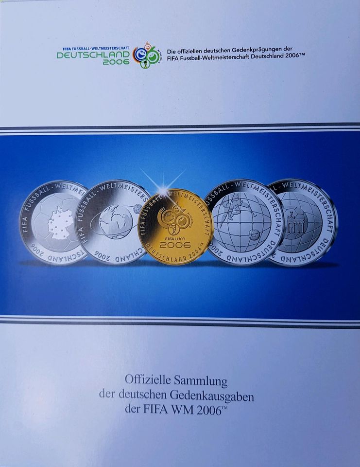 Münze 10 Euro FIFA WM 2006 (gebraucht) in Werl