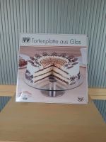 Tortenplatte 30 cm Glas und Edelstahl  Neu Baden-Württemberg - Blaubeuren Vorschau