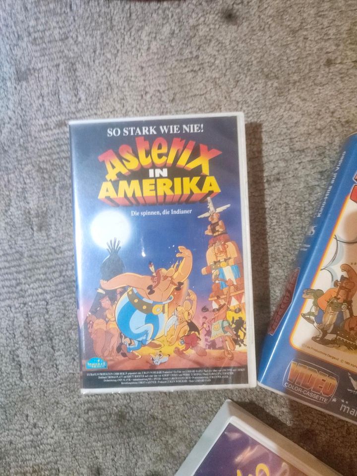 ** ASTERIX ** VHS Kasetten maximal 1x gespielt in Meschede