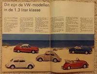 VW Käfer Prospekt 1/66 1966 around the world Karmann Ghia Bayern - Geiselbach Vorschau