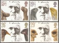 Großbritannien 906-909 Charles Darwin Galapagos-Riesenschildkröte Nordrhein-Westfalen - Kamen Vorschau