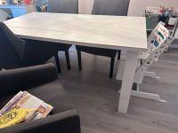Esszimmertisch Tisch weiß Holz ca. 180x96 Nordrhein-Westfalen - Wesseling Vorschau