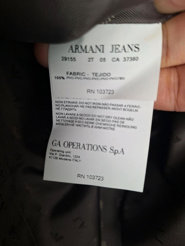 Armani Jeans Tasche groß , grau in Berngau