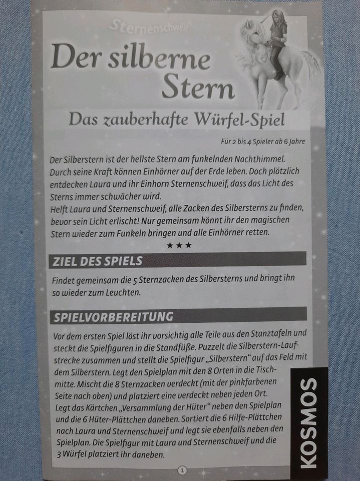 Würfelspiel Der silberne Stern von Sternenschweif in Weimar