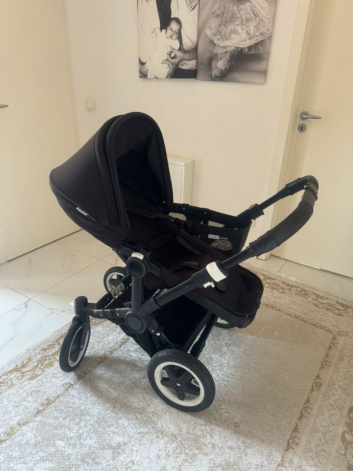 Bugaboo Donkey all black Edition in Stelle