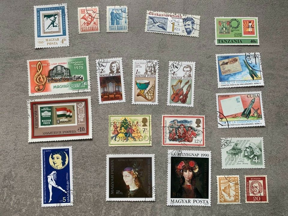 Briefmarkensammlung Briefmarken Set Alt Kuba Tansania Konvolut in Hamburg