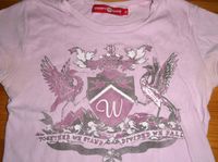 T-Shirt, rosa mit Aufdruck, Seventy seven, Gr. S Baden-Württemberg - Weinstadt Vorschau