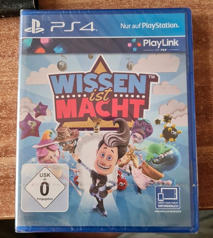 Wissen ist Macht Playstation 4 NEU Sealed in Eppelheim