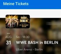 1x Ticket WWE BASH in BERLIN (Block 403, Reihe 2) Berlin - Steglitz Vorschau