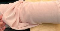 Polyester Stoff Chiffon blass rosa pro 1m 5,00€ * breite 140cm Niedersachsen - Sögel Vorschau
