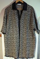 weite Zebra Jacke mit Lurex, Gr. M Düsseldorf - Heerdt Vorschau