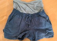 Umstandsshorts kurze Hose M Schwangerschaft Mamalicious Leinen Leipzig - Eutritzsch Vorschau