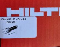 HILTI M10x55  Schraube 8.8 Thüringen - Hildburghausen Vorschau