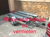 Motorradtransporter Motorradanhänger zu vermieten Baden-Württemberg - Kandern Vorschau