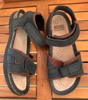 Ecco Cosmo Sandalen Gr. 38 schwarz/braun Schleswig-Holstein - Glinde Vorschau