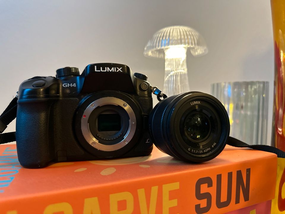 LUMIX Panasonic DMC-GH4 + 2 Objektive!!!G 1:1.7/25 ASPH in Grünwald