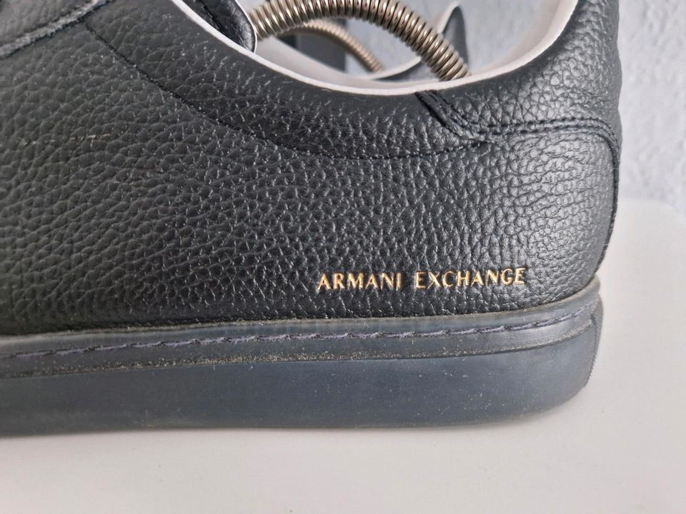 Armani Exchange Sneakers Schwarz Herren Schuhe Gr. 46 in Berlin